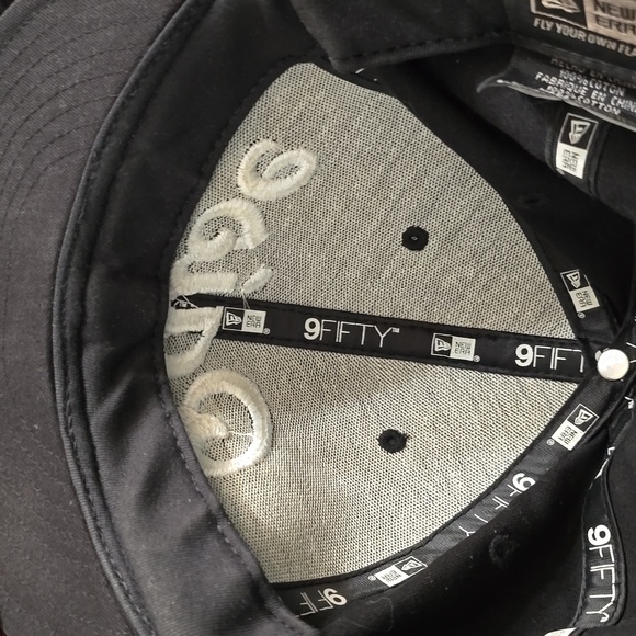 New Era 9Fifty Black snapback Raise cap Men's OSFA - Picture 15 of 16